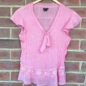 Woman’s Sheer Blouse